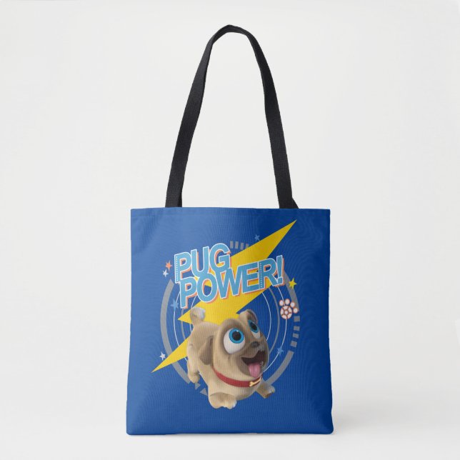 Puppy Dog Pals | Rolly - Pug Power Tote Bag (Front)