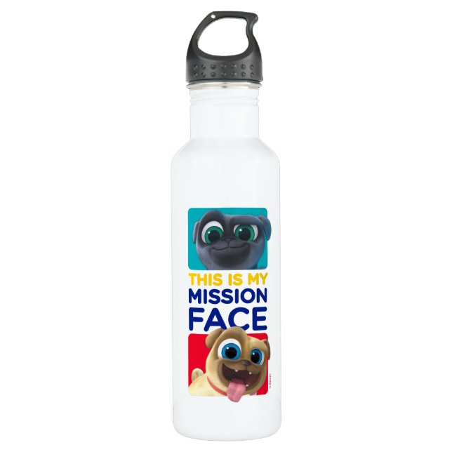 Puppy Dog Pals | This is my Mission Face 710 Ml Water Bottle (Front)
