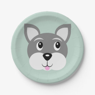 Puppy Dog Paper Plate
