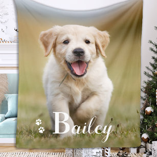 Golden retriever hot sale fleece blanket