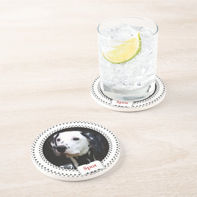 Puppy Dog Photo Coaster (Side)