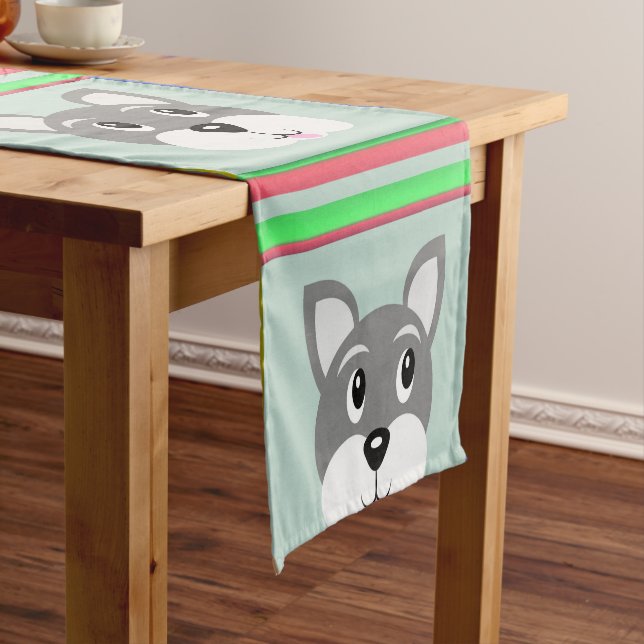 Puppy Dog Table Runner (In Situ)