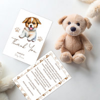 Puppy dog themed baby shower