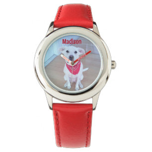 Puppy Dog With Funny Ears Sticking Out Christmas Watch