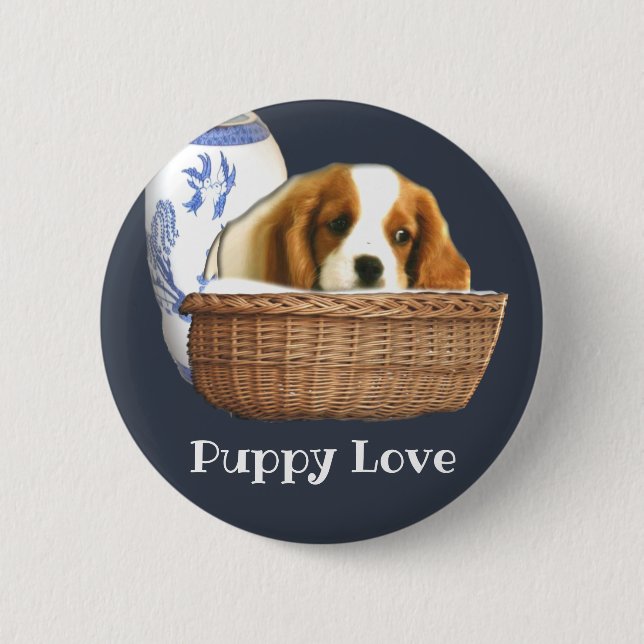 Puppy Dogs 2 Inch Round Button (Front)