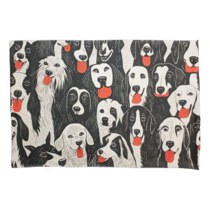 Puppy dogs pillowcase