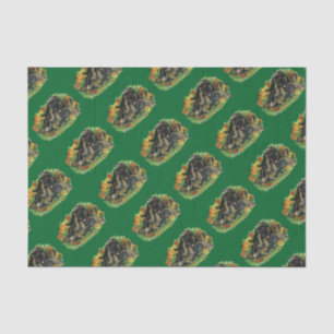 Puppy Garden Tissue Paper