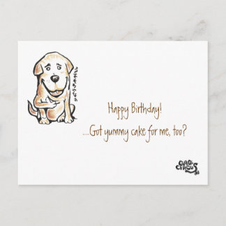 Puppy Gonta Postcard - By Gag-Circus, Osaka Japan