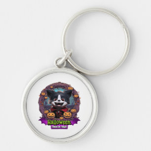 Puppy Halloween Costume Keychain