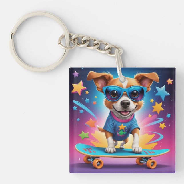 Puppy  keychain (Front)