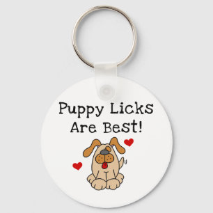 Puppy Licks Are Best Tshirts and Gifts Keychain