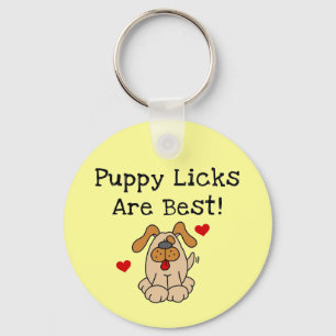 Puppy Licks Are Best Tshirts and Gifts Keychain