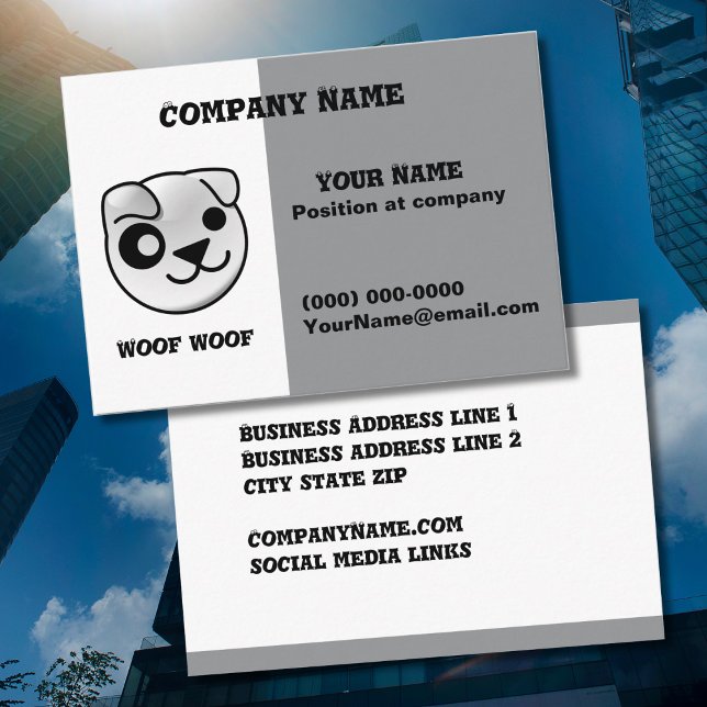 Puppy linux logo business card (Creator Uploaded)