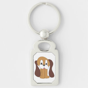 PUPPY LONG EARS KEYCHAIN