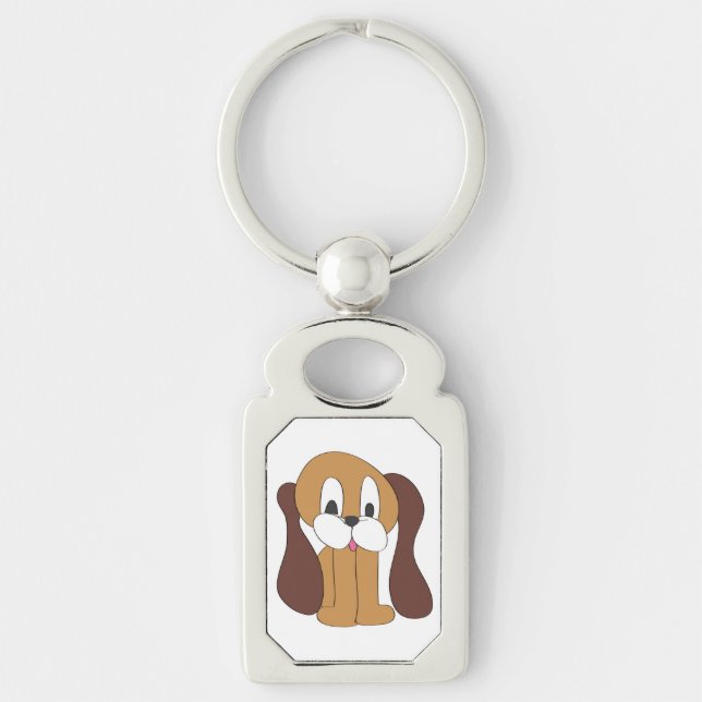PUPPY LONG EARS KEYCHAIN (Front)