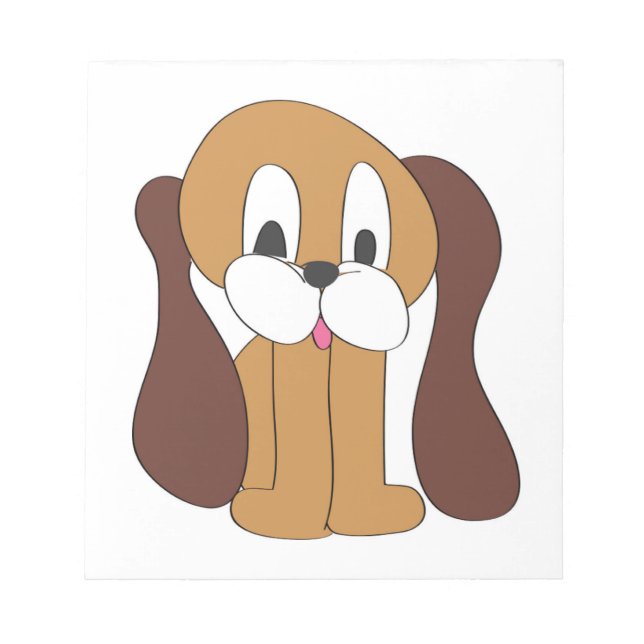 PUPPY LONG EARS NOTEPAD (Front)