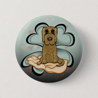 Puppy Love 2 Inch Round Button