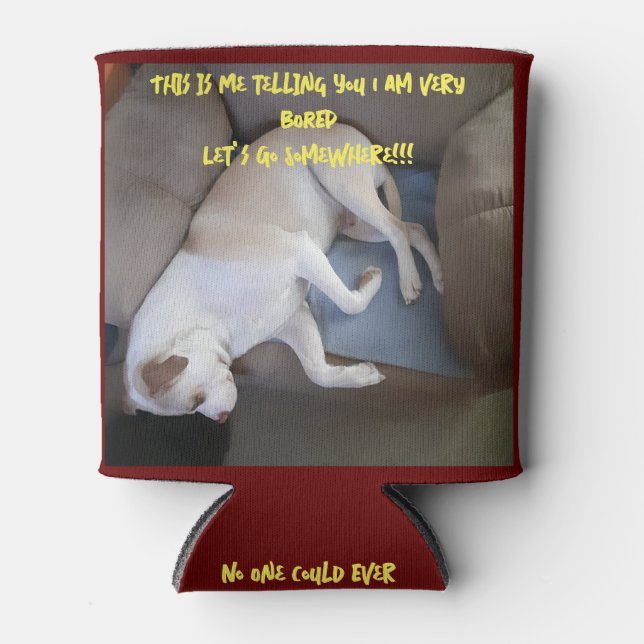 Puppy Love Can Cooler (Front)