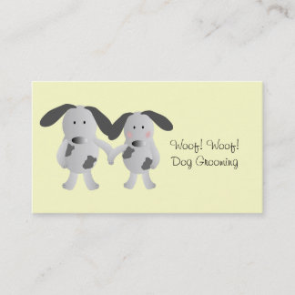 Puppy Love Dog Grooming Business Card