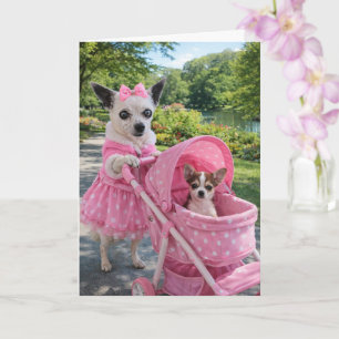 Puppy Love Folded Greeting Card
