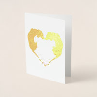 'Puppy Love' Heart Shaped Dex Card