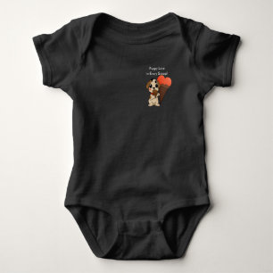 Puppy Love in Every Scoop! Baby Bodysuit
