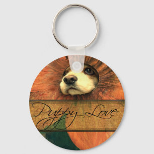 Puppy Love Keychain