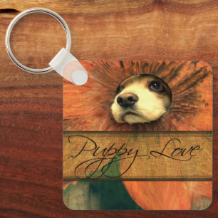 Puppy Love Keychain