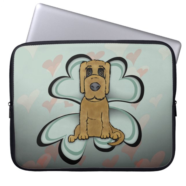 Puppy Love Laptop Sleeve (Front)