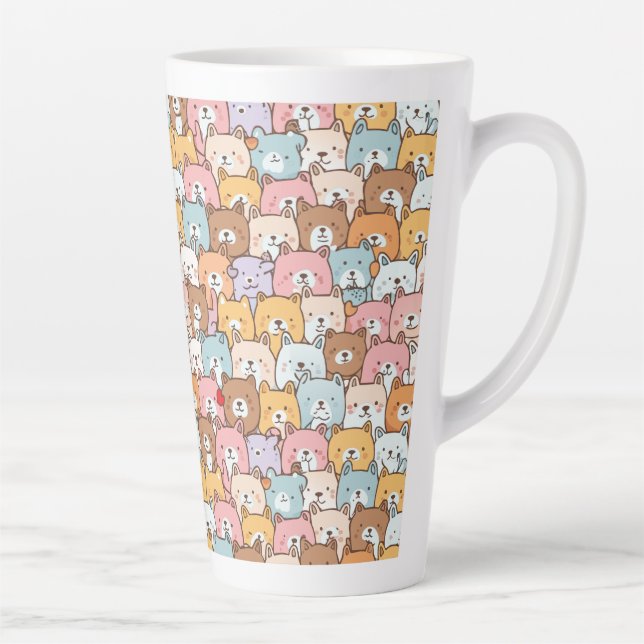 Puppy love latte mug (Right)