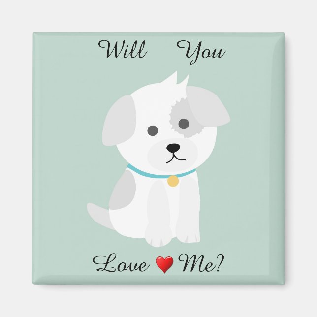 Puppy Love Magnet (Front)