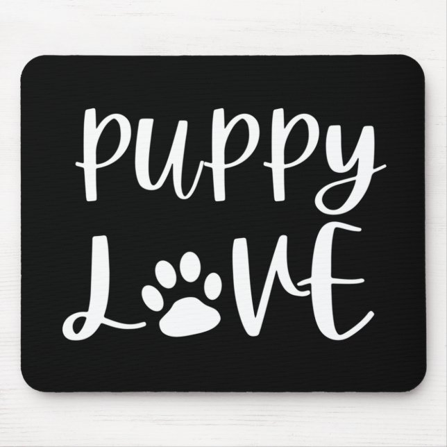 Puppy Love Mouse Pad (Front)