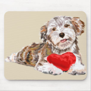 Puppy Love Mouse Pad