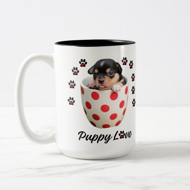 Puppy Love Mug (Left)