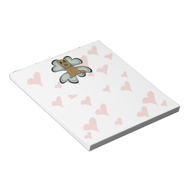 Puppy Love Notepad (Angled)
