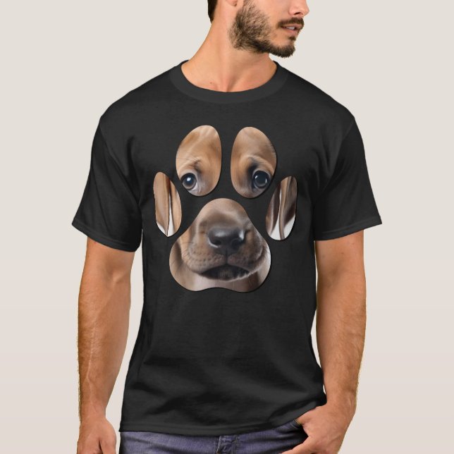 Puppy Love Paw T-Shirt (Front)