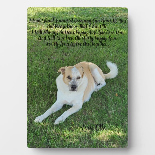 Puppy Love Plaque (Front)