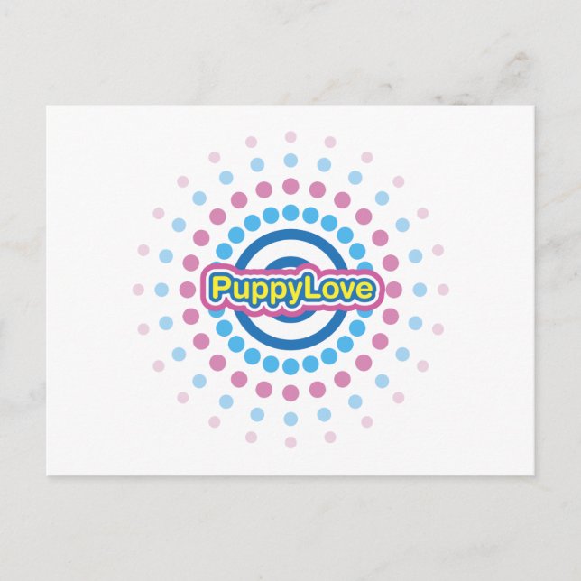 Puppy Love Postcard (Front)