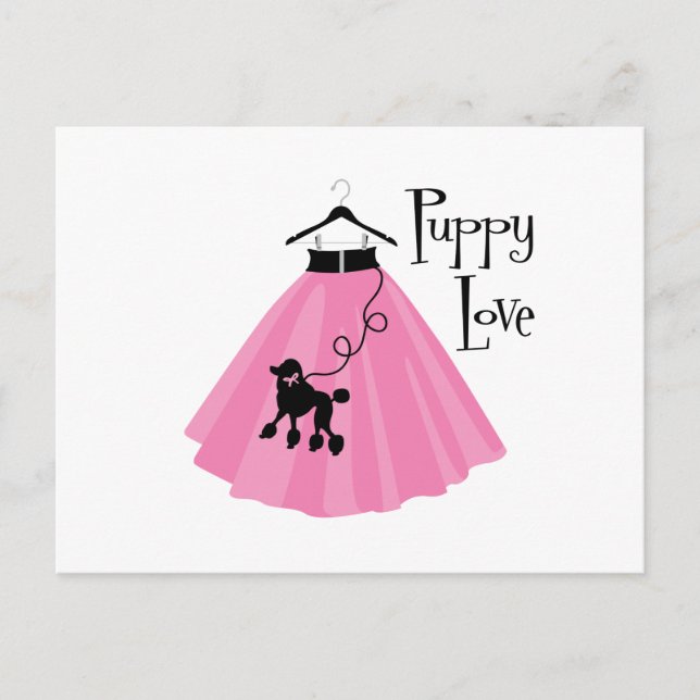 Puppy Love Postcard (Front)