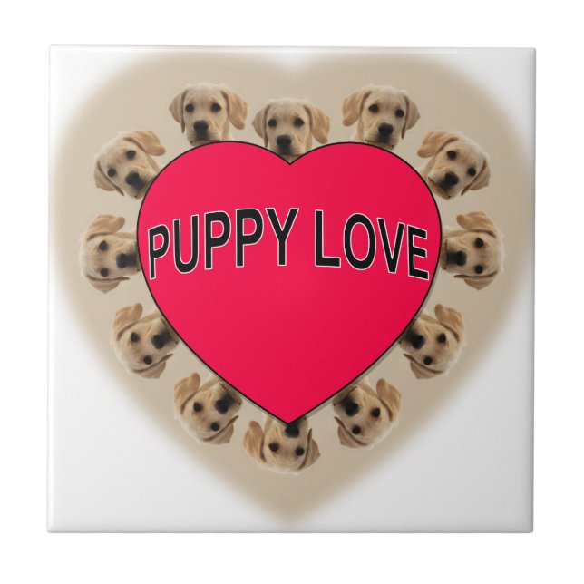 Puppy Love Tile (Front)