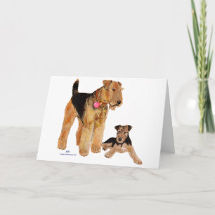 Puppy Love Valentine Holiday Card