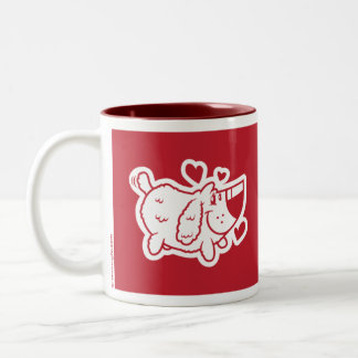 Puppy Love (Wedding Gift) Two-Tone Coffee Mug