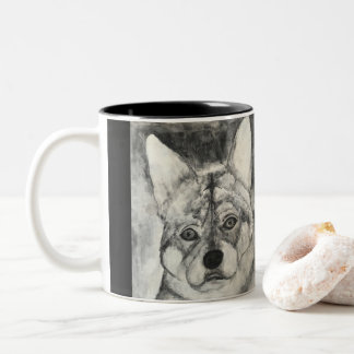 Puppy Love  Wolf Dog Mug