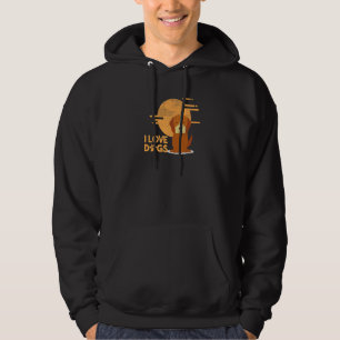 Puppy Lover I Love Dog Animal Rescue Pet Owner Dog Hoodie