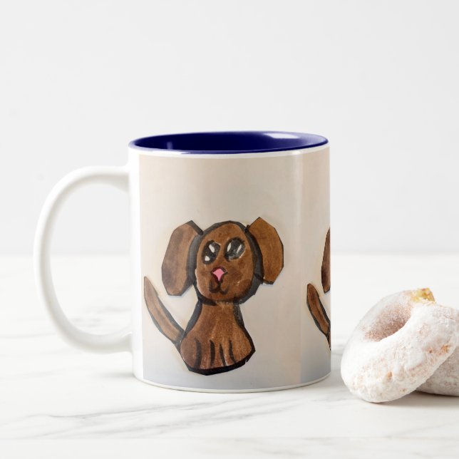 Puppy Luv mug (Avec donut)