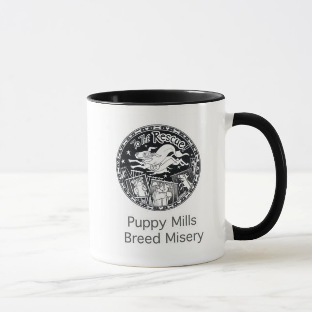 Puppy Mills Breed Misery Mug (Right)