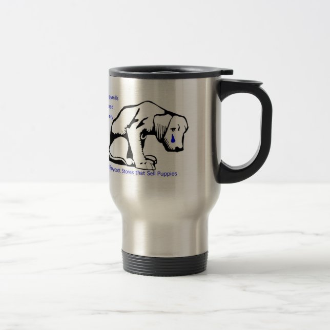 Puppy Mills Breed Misery Mug (Right)