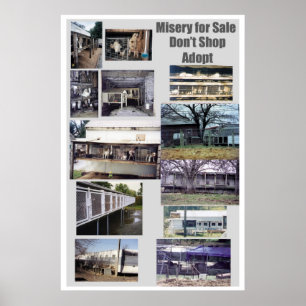 Puppy Mills Breed Misery Poster