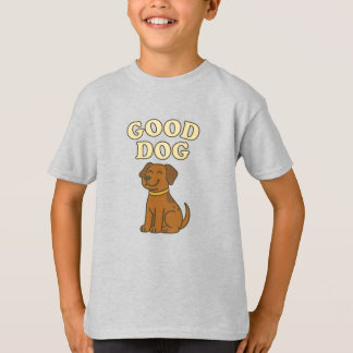 Puppy Pal Adventure Tee – Kids’ Cartoon Dog T-Shir
