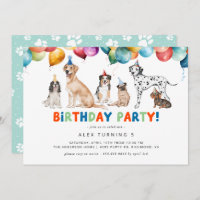 Puppy Party | Cute Fun Kids Dog Theme Birthday